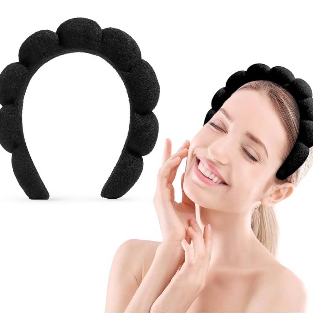 Conair Spa Black Headband
